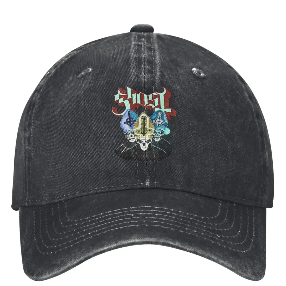 Ghost B.C. Band Denim Baseball Cap