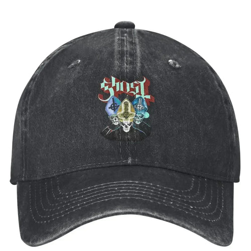 Ghost B.C. Band Denim Baseball Cap