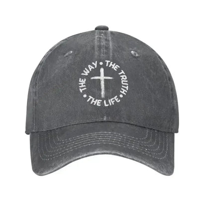 Fashion Cotton The Way Truth Life Christian Baseball Cap