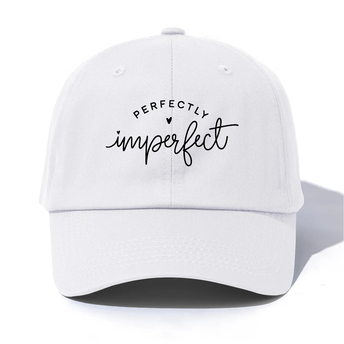 PEEFECTLY IMPERFECT Print Baseball Cap For Adults