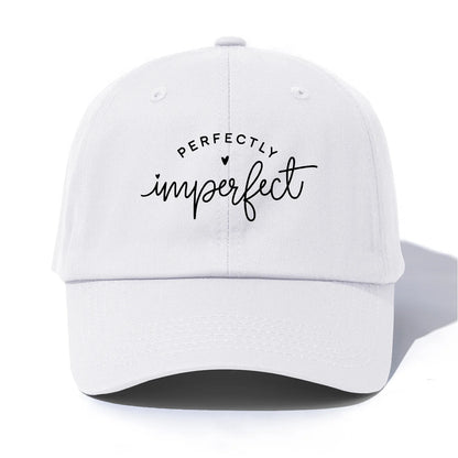 PEEFECTLY IMPERFECT Print Baseball Cap For Adults