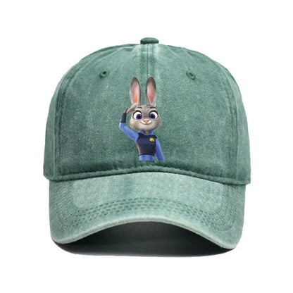 Zootopia Cartoon Judy Print Baseball Cap