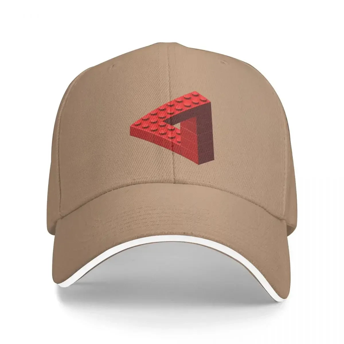 New Escher Toy Bricks - Red Cap Fashion Casual Baseball Caps