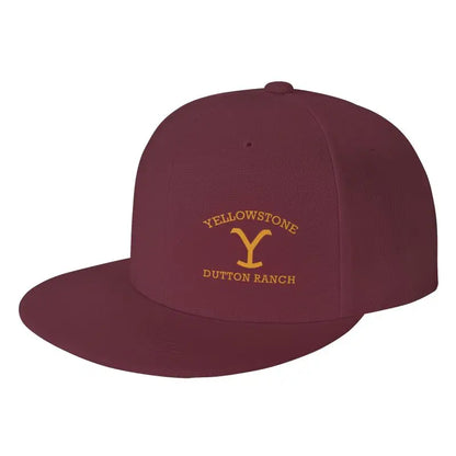 Yellowstone Dutton Ranch Graphic Print Snapback Cap