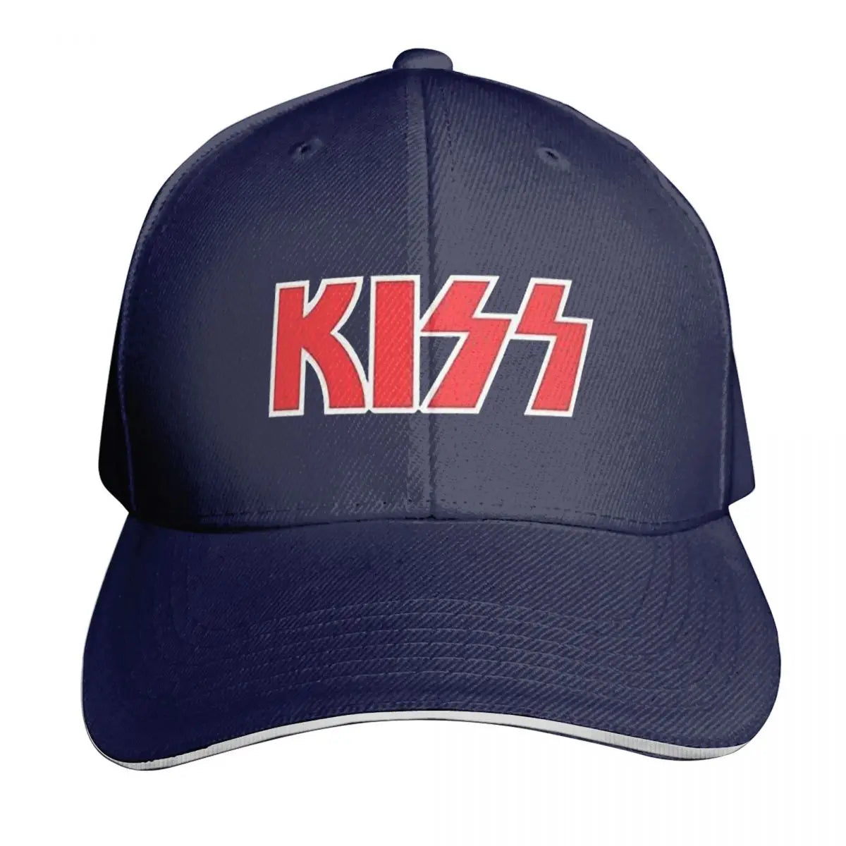 Kiss Logo Band Cap Fashion Casual Baseball Caps