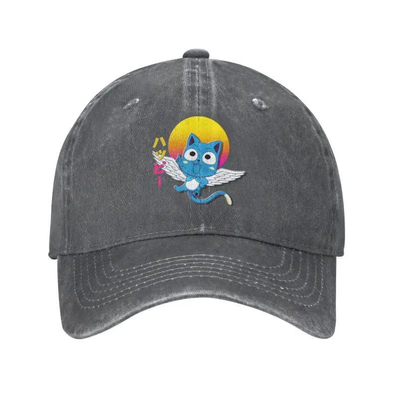 Multi Functional Fashionable Unisex HatPersonalized Cotton Happy Fairy Tail Baseball Cap