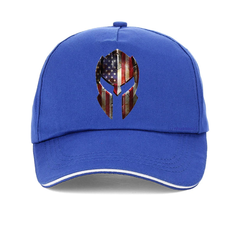 Spartan Molon Labe Sparta hat Cartoons Print Baseball Cap