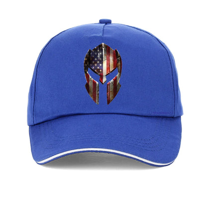 Spartan Molon Labe Sparta hat Cartoons Print Baseball Cap