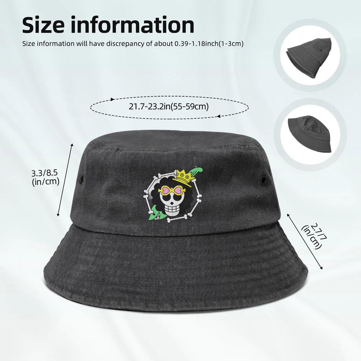 Spring Brook One Piece Flag Bucket Hats