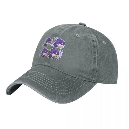 Project Sekai Anime Mafuyu Asahina Project Sekai Cute Fashion Baseball Cap