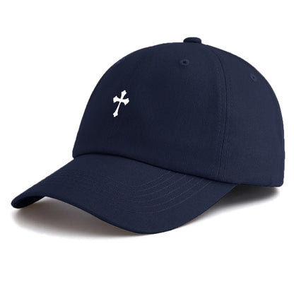 CROSS Print Baseball Cap For Adults
