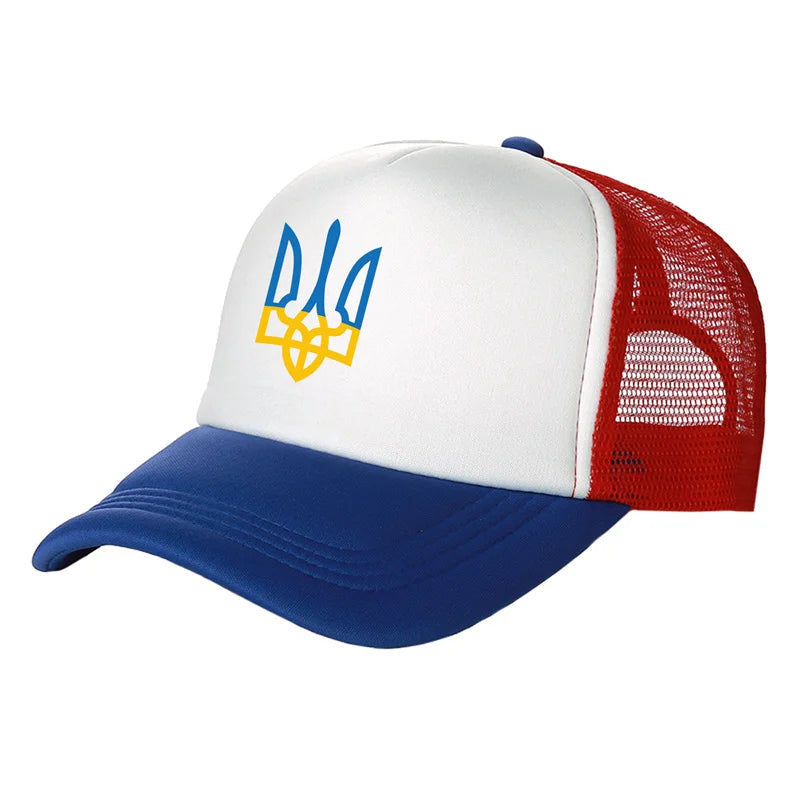 Ukraine Hat Baseball Cap Cool Summer Unisex Mesh Net Caps