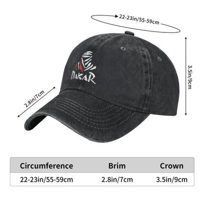 Cycling Dakar Rally Baseball Caps For Men Women