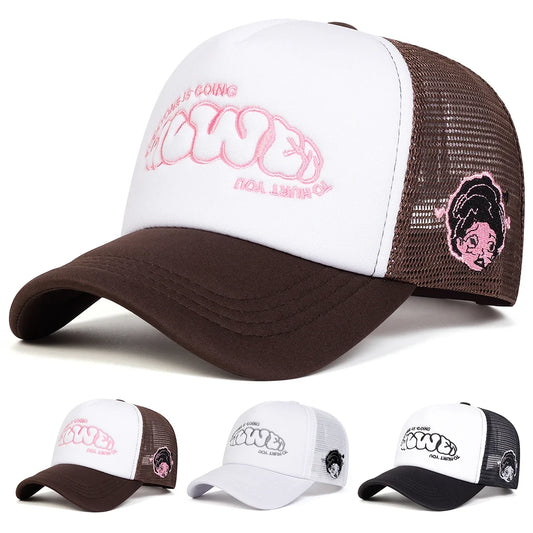 Unisex EVERYONE IS GOING Letter Embroidery Baseball Caps