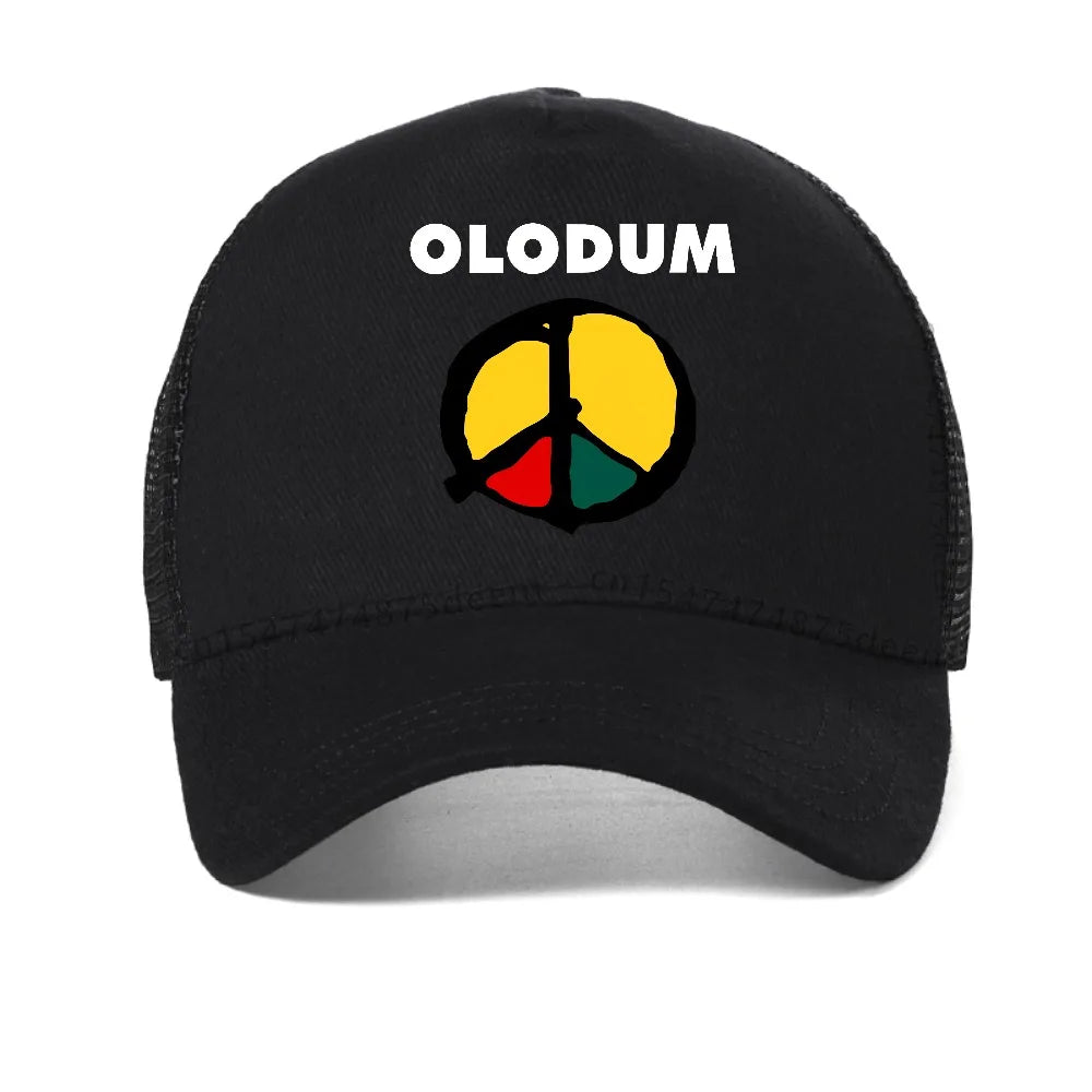 Olodum Brasilian Musical Festival Theme Baseball Cap