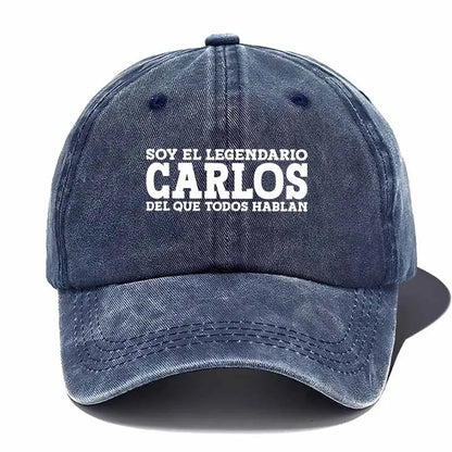 Carlos Sloganel Classic Legendary Baseball Cap