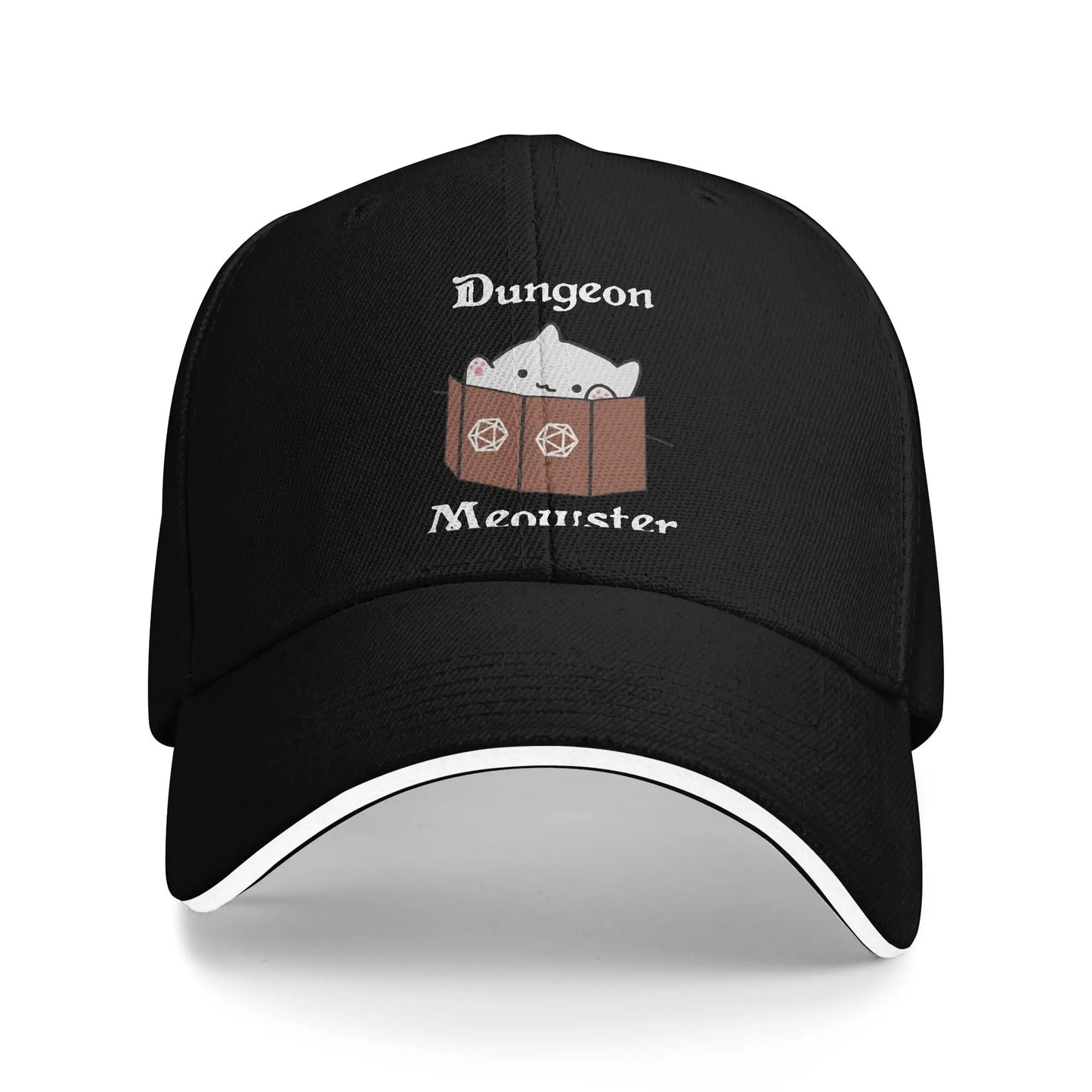 D-Dungeon Dragon DnD Master Sun Baseball Cap