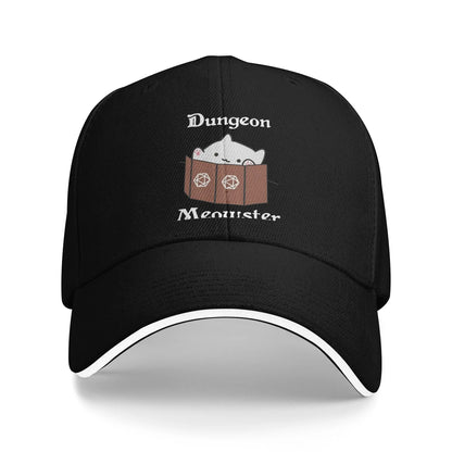 D-Dungeon Dragon DnD Master Sun Baseball Cap