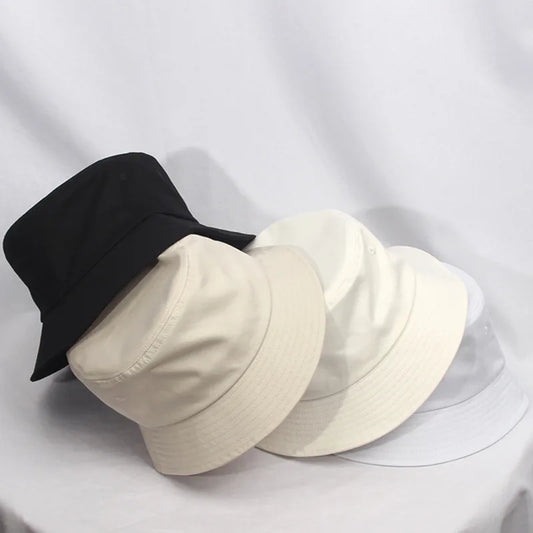 Pure Cotton Sun Hat Large Size Boonie Cap Women Big Size Bucket Hat Men