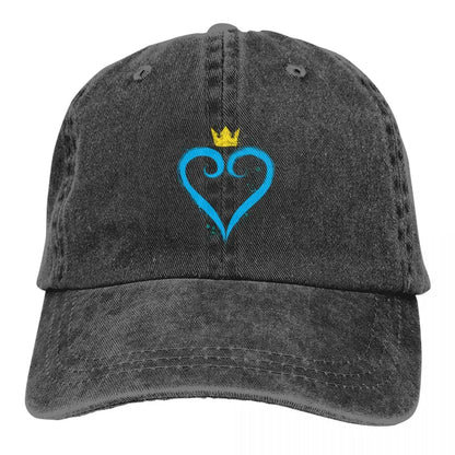 Kingdom Hearts Painting Stuff Unisex Style Baseball Cap