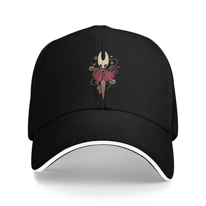 Hollow Knight Baseball Caps Retro Ghost Game