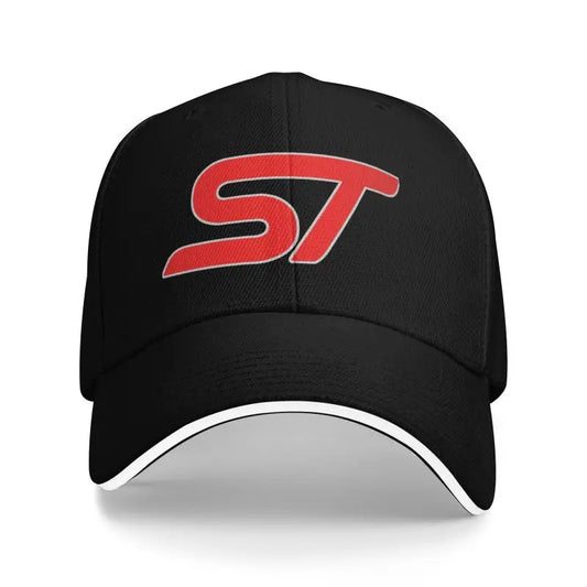 ST Logo Print Baseball Cap