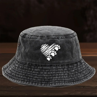Foldable Washed Fisherman Hat Bucket Hat