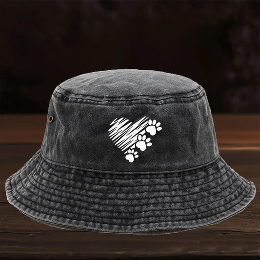 Foldable Washed Fisherman Hat Bucket Hat