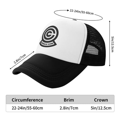Capsule Corp Trucker Caps Hip-Hop Baseball Caps