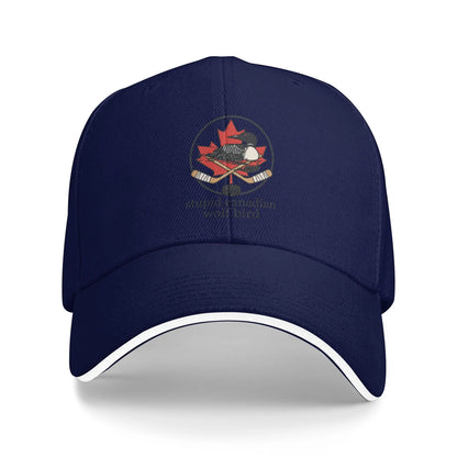 Stupid Canadian Wolf Bird Says Ice Out Baseball Cap