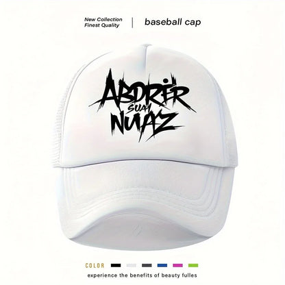Fashionable Letter Printed Multifunctional Baseball Cap