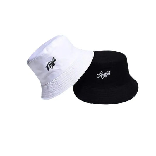 Portable Foldable Double-sided Bucket Hat Lightweight Japanese Style