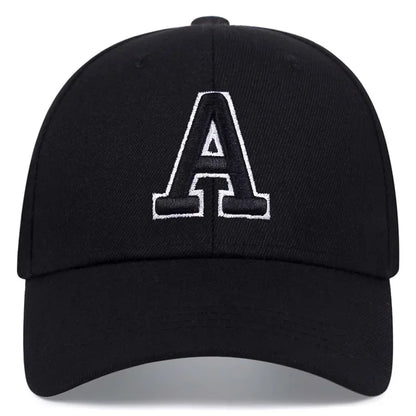 Unisex Letter Embroidery Baseball Cap Snapback Hat