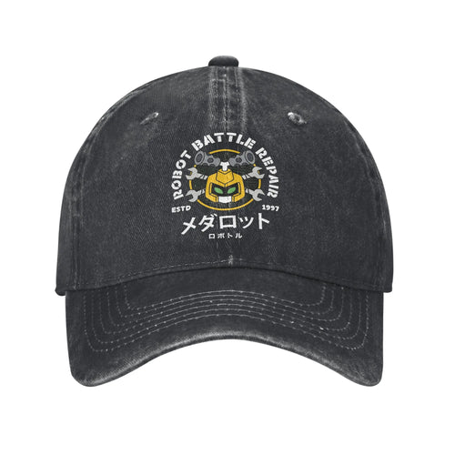 Metabee Robot Repair Emblem Medabots Baseball Caps