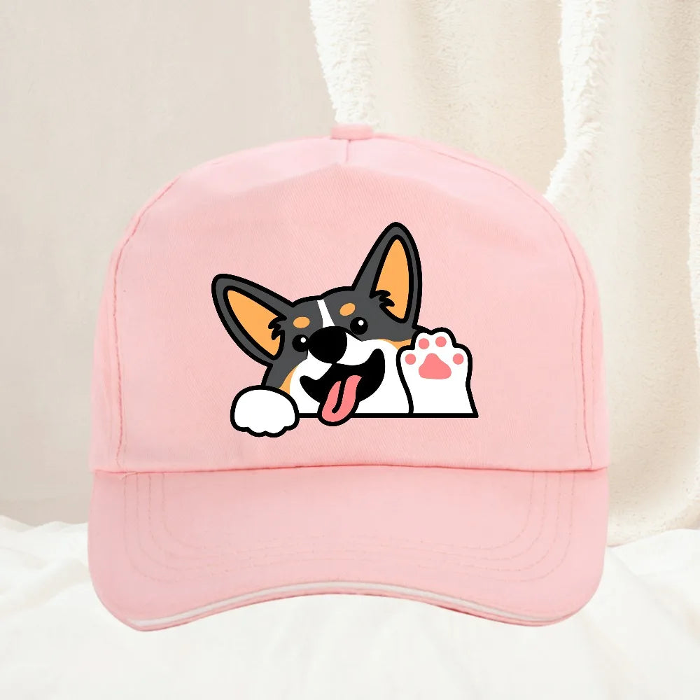 Cute Corgi Baseball Cap