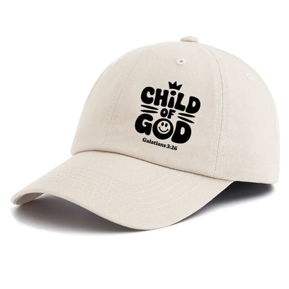 CHILD OF GOD Print Baseball Cap