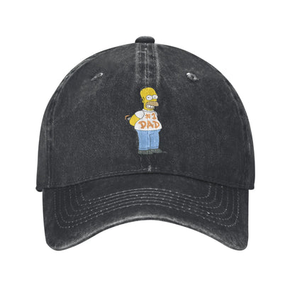 The S-simpson Number 1 Dad Father's Day Sun Baseball Cap