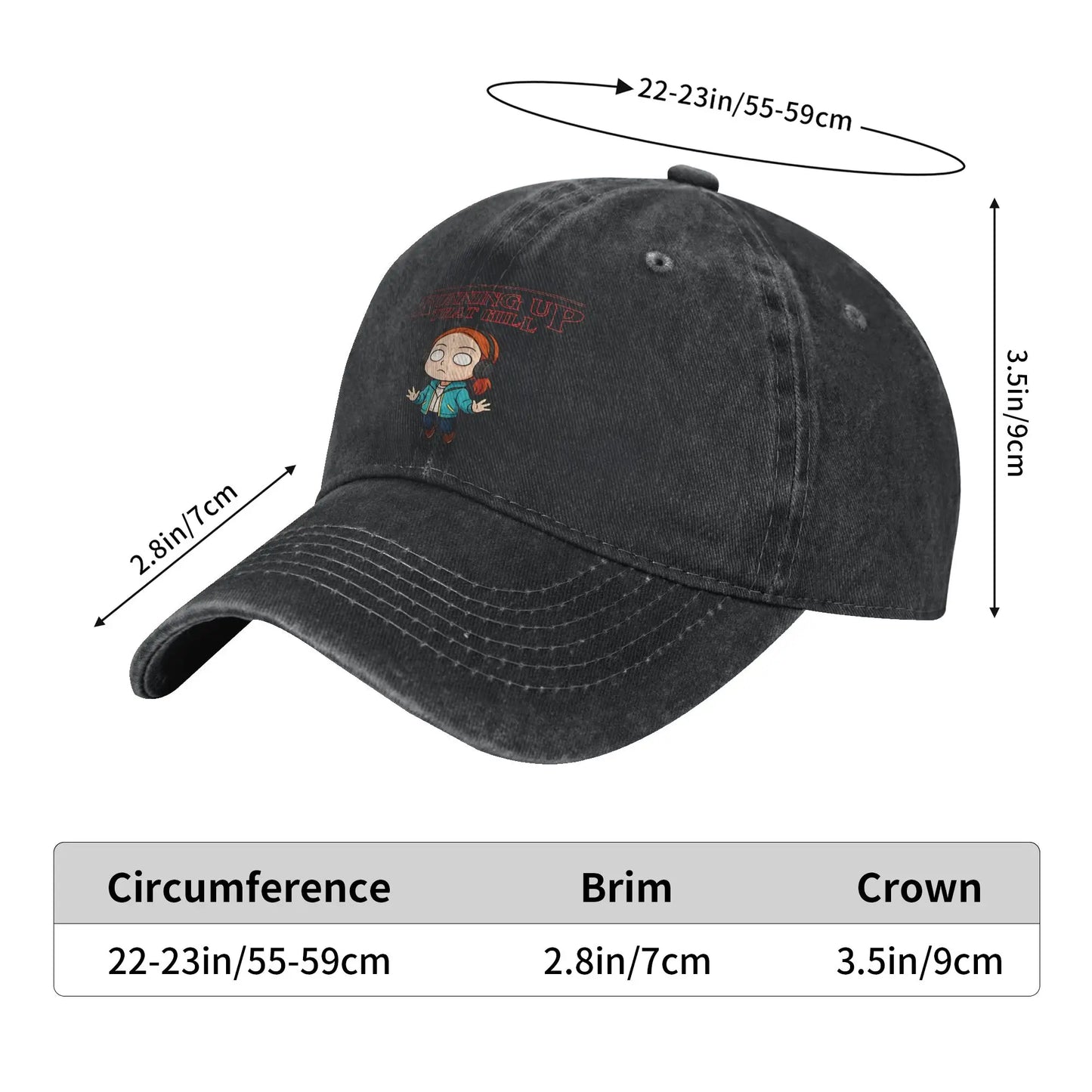 Running Up That Hill Kate Bush Summer Fashion Baseball Caps