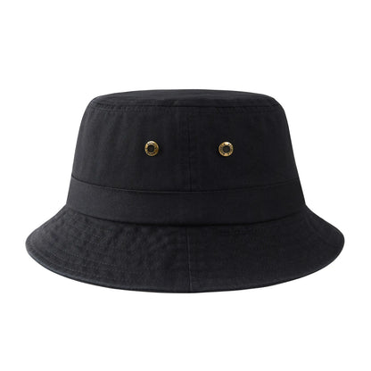 BOTVELA Cotton Twill Bucket Hats Unisex Short Brim Outdoor