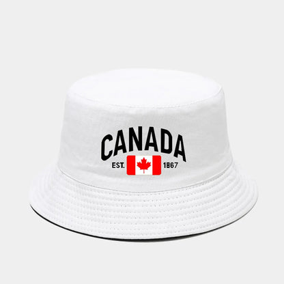 Canada Printed Bucket Hat Breathable