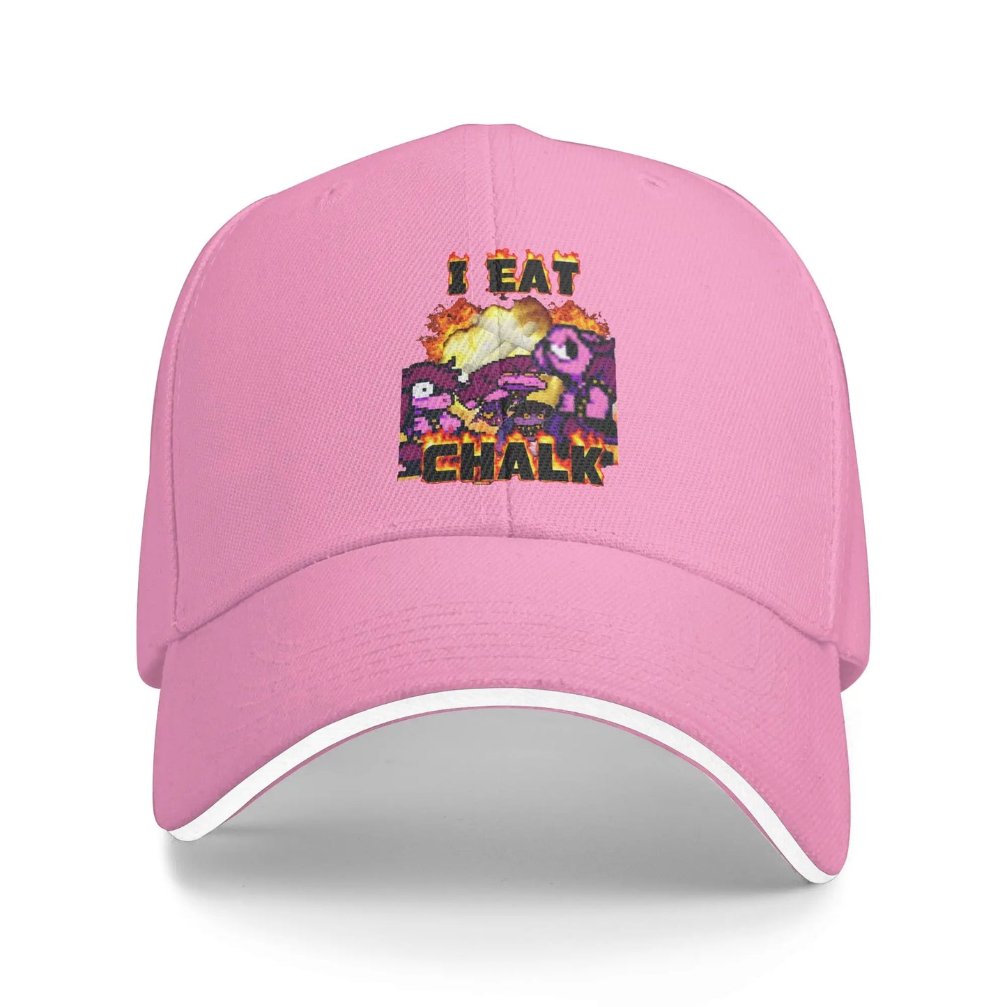 Deltarunes Baseball Cap I Eat Chalk