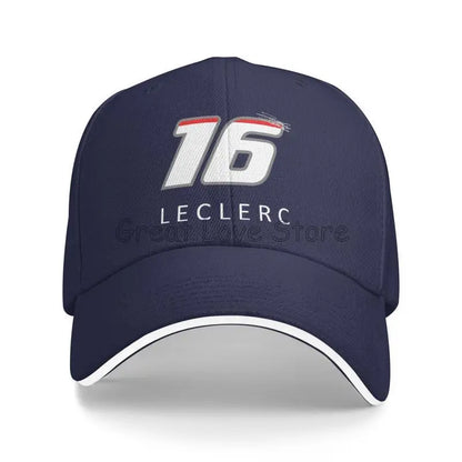 Charles Leclerc Graphic Print Baseball Cap