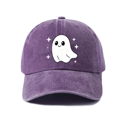 Cute Smiling Ghost Graphic Baseball Cap