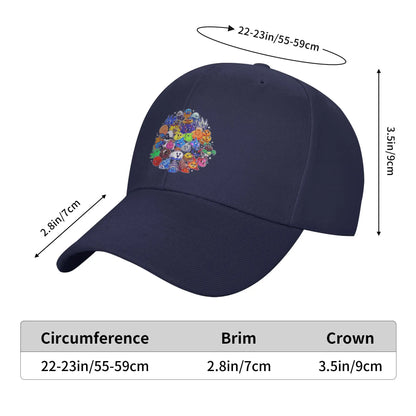 Men Women Dragon Quest slime Hat Cool Baseball Cap
