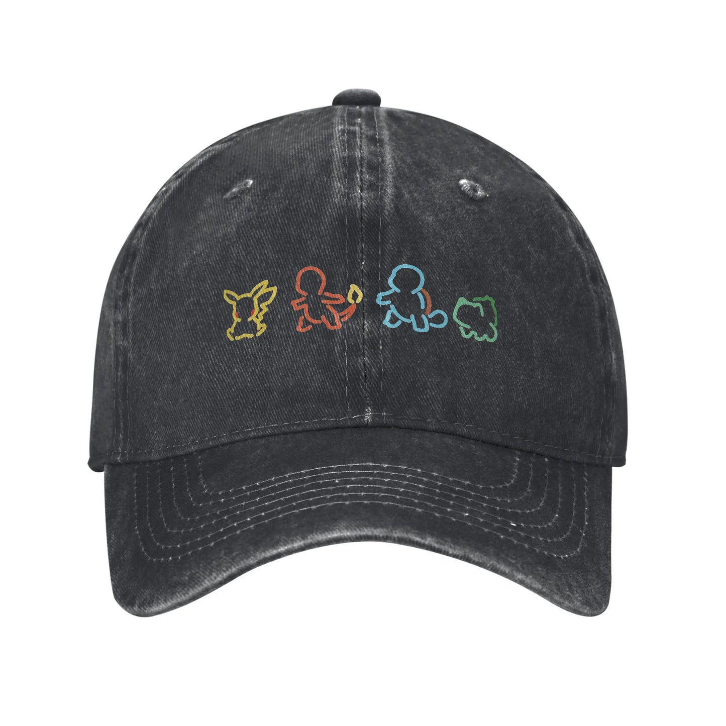 Casual Pokemons Pikachu Bulbasaur Baseball Caps