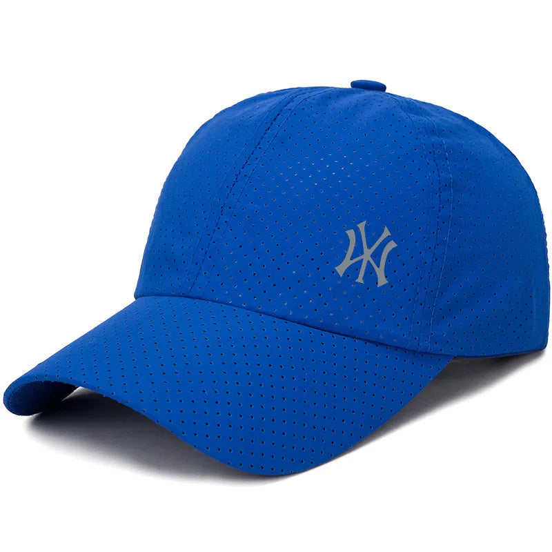 Quick Dry Mesh Baseball Cap Sun Hat Bone Breathable Hats