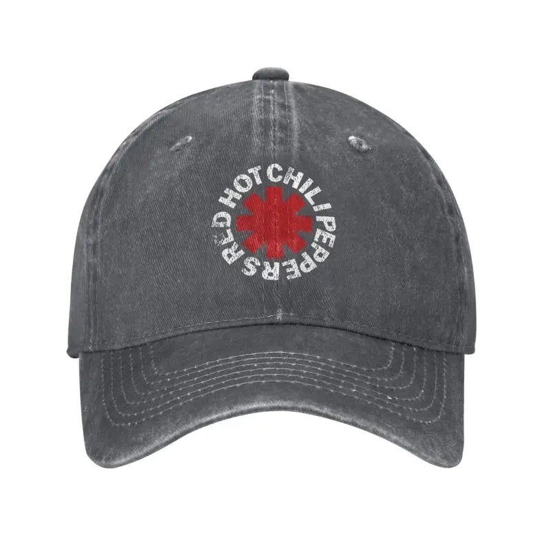 Red Hot Chili Peppers Print Baseball Caps