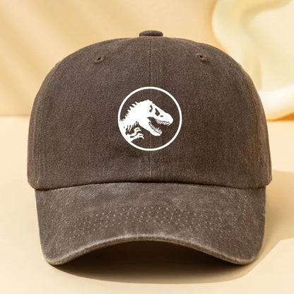 Dinosaur Print Retro Baseball Cap