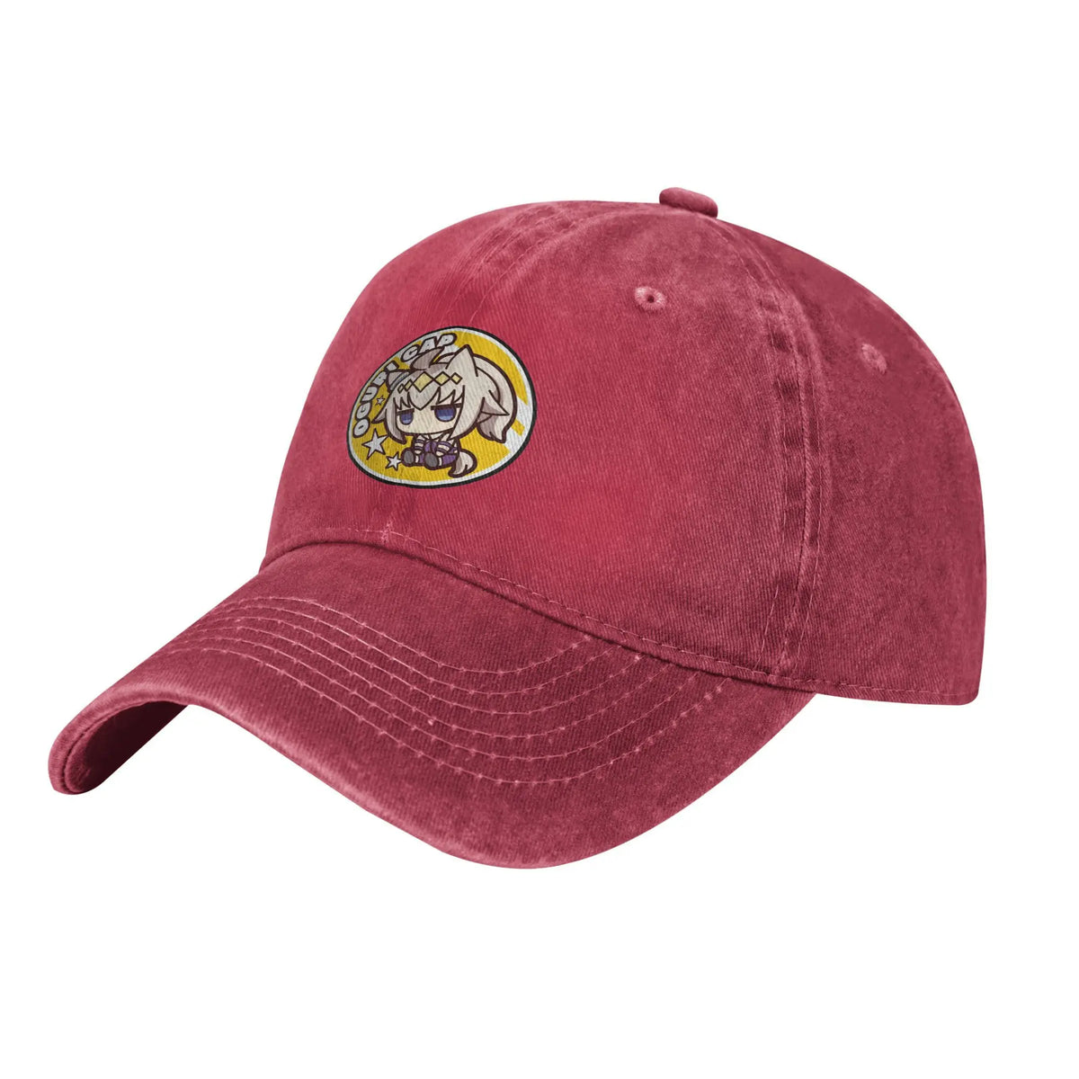 Vintage Oguri Cap Chibi Fanmade Uma Musume Cinderella Gray Baseball Cap