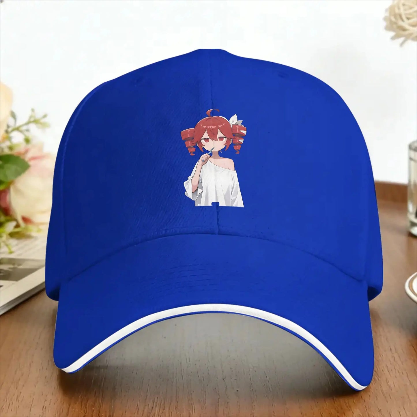 Kasane Teto Vocaloid Anime Japanese Casual Baseball Cap